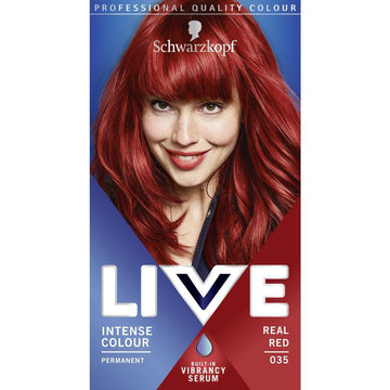 Live Real Red 035 Permanent Hair Dye